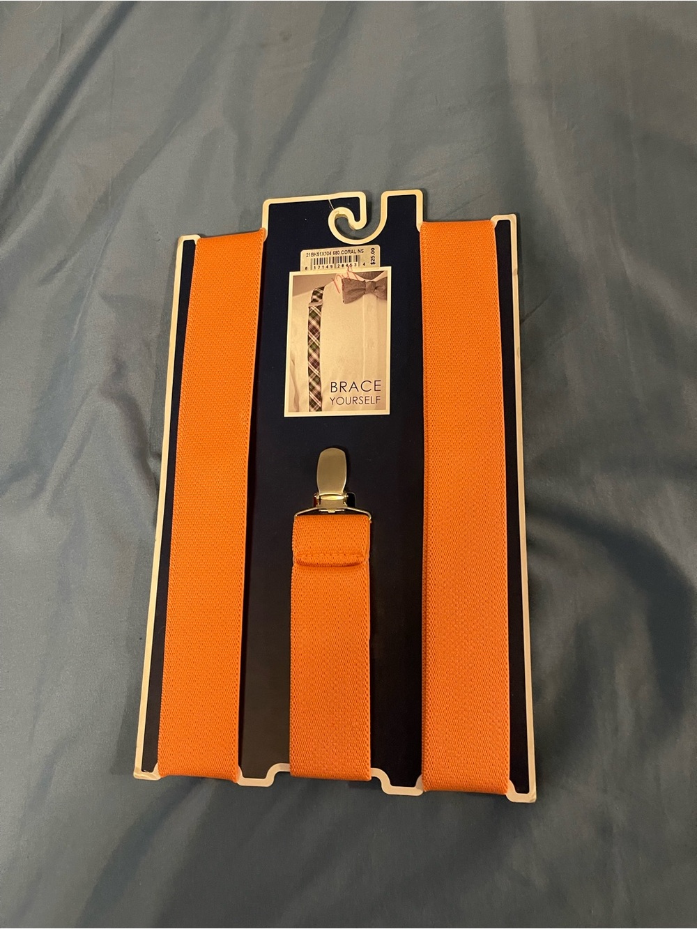 Saddlebred Coral Men's Suspenders - Picture 2 of 3